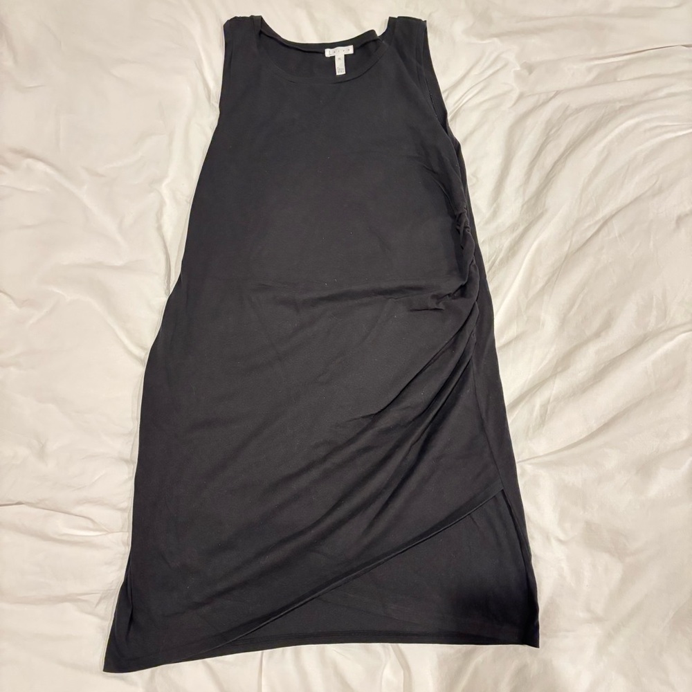 Leith Black Midi Dress